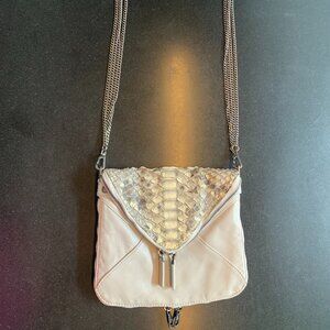 BOYY Shlash Python Slate Grey envelope shoulder bag